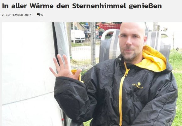 Für Camping-Touren im Herbst: CozyBag - ein Outdoor Schlafsack Test